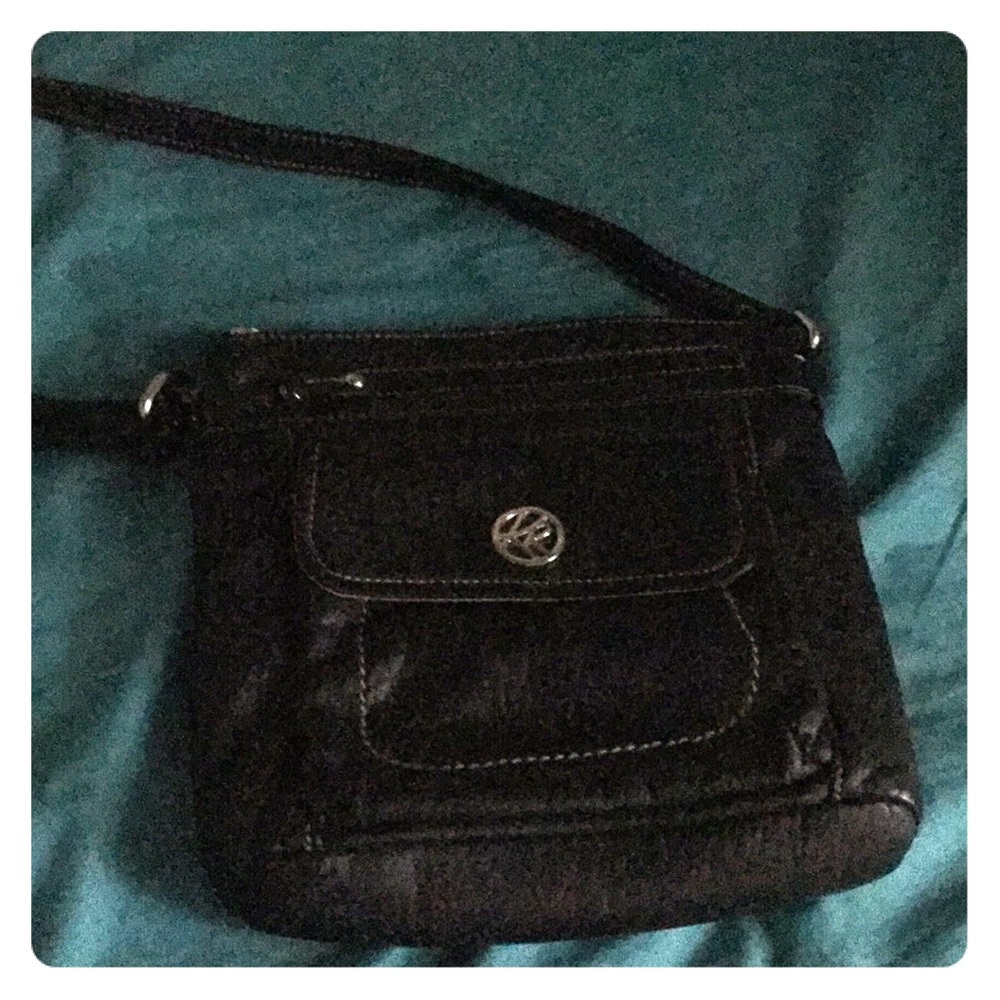 Kim Rogers black crossbody bag